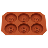 Grids,Bitcoin,Design,Silicone,Chocolate,Cookies,Biscuit,Baking,Maker