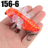 ZANLURE,7.5cm,Artificial,Fishing,Insect,Rotating,Wings,Swimbait,Fishing