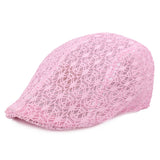 Beret,Summer,Breathable,Sunshade,Adjustable,Visor,Cabbie,Women
