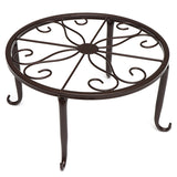 Wrought,Plant,Stand,Flower,Shelf,Holder,Indoor,Garden,Display