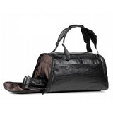 Unisex,Leather,Shoulder,Travel,Business,Laptop,Backpack,Casual,Handbag