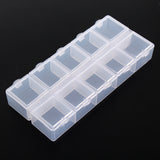 Grids,Transparent,Storage,Parts,Components,Container,Assortment,Organizer