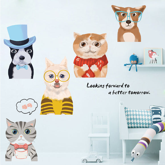 Miico,XC9043,Animal,Sticker,Sticker,Living,Bedroom,Decoration,Sticker,Stickers
