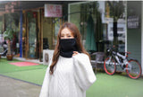 AT8723,Fleece,Scarf,Double,Collar,Movement,AgainstThe,Winter,Multifunctional