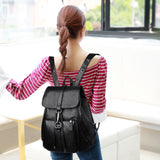 Leather,Backpack,Ladies,Casual,Shoulder,Outdoor,Hunting,Travel,Rucksack