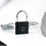 Fingerprint,Security,Keyless,Smart,Padlock,Rechargeable,Digital,Quick,Unlock