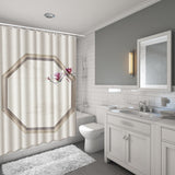 Fabric,Various,Pattern,Hooks,Bathroom,Shower,Curtain,Bathtub,Toilet,Cover