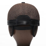 Winter,Cotton,Artificial,Leather,Baseball,Outdoor,Earmuffs