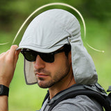 Nylon,Summer,Casual,Outdoor,Cover,Protection,Fishing,Climbing,Breathable,Detachable,Beret