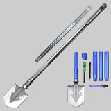 NAERSI,NO325105,Garden,Tools,Portable,Folding,Shovel,Multifunction,Stainless,Steel,Survival,Spade,Trowel,Shovel