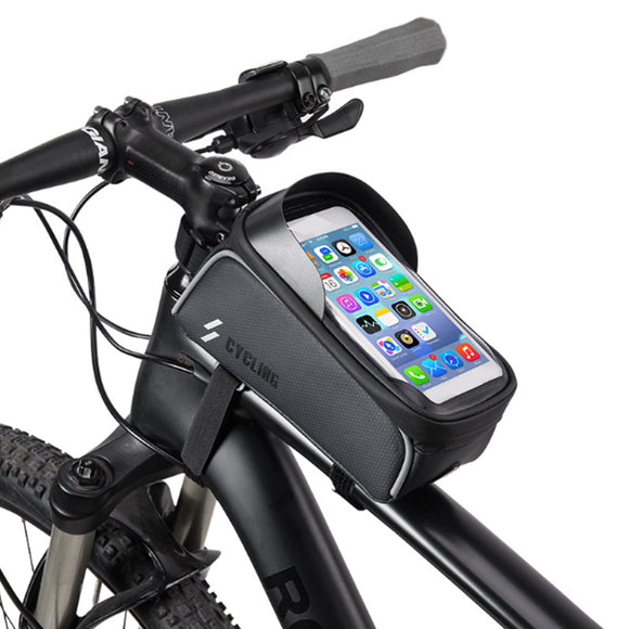 BIKIGHT,Bicycle,Front,Frame,Waterproof,Touch,Screen,6.0'',Phone,Cycling