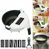 Multifunction,Vegetable,Cutter,Drier,Slicer,Grater,Rotated,Vegetable,Fruit,Fruit,Shredder,Grater,Kitchen,Drain,Basket