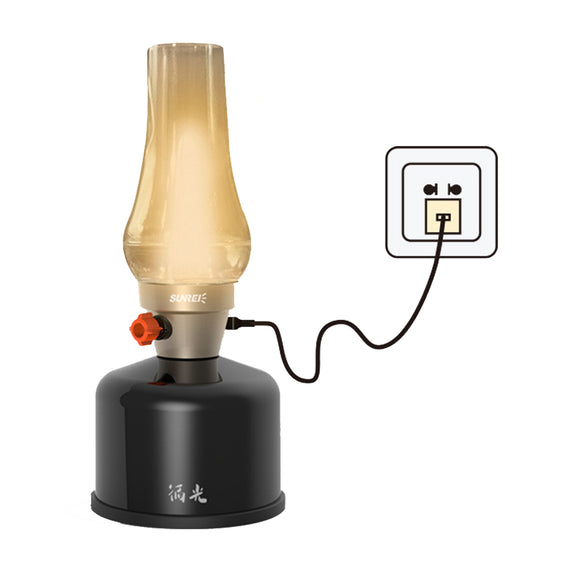 SUNREI,Retro,Light,Rechargeable,Mobile,Lighting,Recycling,Atmosphere,Light,Household,Camping,Light
