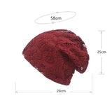 Women,Flowers,Breathable,Beanie,Comfortable,Soild,Color,Sunshade
