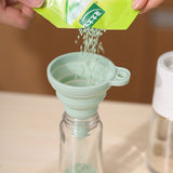 Fasola,Creative,Silicone,Folding,Funnel,Retractable,Household,Kitchen,Liquid,Package,Camping,Funnel