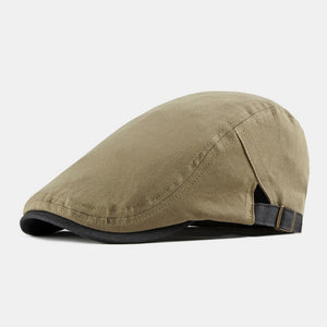 Cotton,British,Style,Street,Trend,Solid,Color,Outdoot,Retro,Forward,Beret