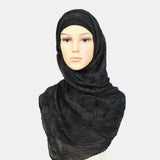 Polyester,Solid,Color,Ethnic,Turban,Hijab,Women,Scarf
