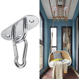 Stainless,Steel,Heavy,Swing,Hammock,Chair,Hooks,Fitness,Accessories