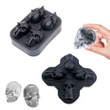 Honana,Skull,Silicone,Trays,Jelly,Candy,Chocolate,Skull