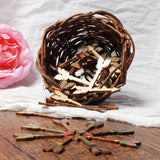 50PCS,Mixed,Pattern,Wooden,Leathercraft,Buttons,Embellishments,Handmade,Handicraft,Decor