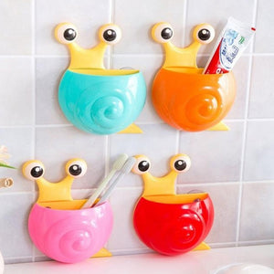 Honana,Cartoon,Animal,Snail,Toothbrush,Holder,Suction,Holder,Bathroom