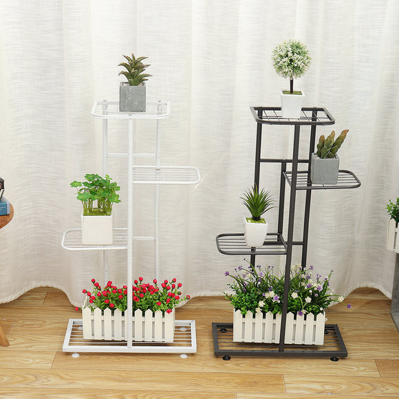 Layers,Retro,Flower,Stand,Plant,Display,Shelves,Garden,Decoration