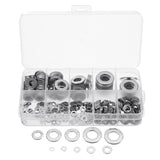 SuleveMXSW3,400Pcs,Stainless,Steel,Washer,Round,Assortment