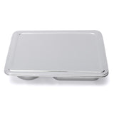 Stainless,Steel,Serving,Canteen,Cafeteria,Divided,Lunch,Bento,Container