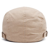 Men's,Cotton,Satin,Weave,Adjustable,Peaked,Literary,Outdoor,Sport,Forward,Duckbill