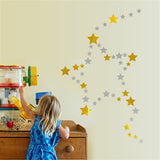 Removable,Vinyl,Stars,Sticker,Window,Sticker,Nursery,Decor