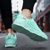 Men's,Scale,Casual,Comfortable,Running,Shoes,Breathable,Woven,Sneakers