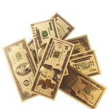 Dollar,Golden,Paper,Money,Currency,Collection,Commemorative,Banknote,Craft