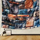 Stone,Brick,Decorative,Tapestry,Hanging,Living,Decor,Bedspread