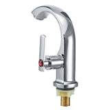 Chrome,Kitchen,Bathroom,Basin,Cooper,Single,Handle,Spout,Faucet