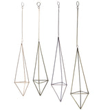 Triangle,Hanging,Wrought,Pineapple,Flower,Stand,Metal,Hollow,Soilless,Flower,Simple,Flower,Stand
