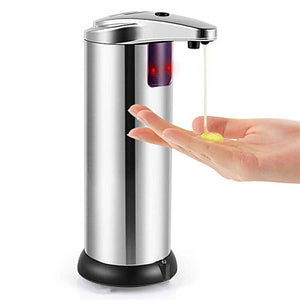 250ml,Automatic,Chrome,Bathroom,Kitchen,Liquid,Dispenser