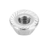 Suleve,M3SN5,50Pcs,Stainless,Steel,Serrated,Flange