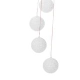 Aeolian,Hanging,Solar,Lights,Chimes,Powered,String,Garden