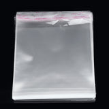 100Pcs,7.5''x7.5'',Record,Outer,Cover,Sleeves,Clear,Storage,Adhesive,Storage