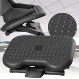 Adjustable,Tilting,Footrest,Under,Ergonomic,Office,Footstool