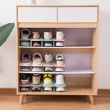 Colors,Removeable,Double,Layer,Shoes,Racks,Display,Shelf