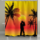 Honana,Bathroom,Waterproof,Shower,Curtain,Summer,Seaside,Pattern,Bathroom,Toilet,Cover,Pedestal