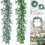 Artificial,Plants,Greenery,Garland,Willow,Vines,Wreath,Dinner,Wedding,Decorations