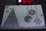 Placemat,Fashion,Dining,Table,Christmas,Coasters,Waterproof,Table