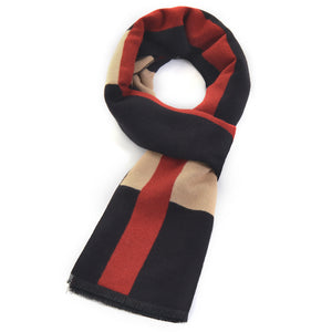 Plaid,Business,Casual,Men's,Brushed,Fashion,Scarf