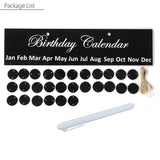 Family,Birthday,Calendar,Board,Reminder,Planner,Dates,Hanging,Decorations