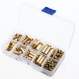 Suleve,M4BH2,180Pcs,Brass,Column,Standoff,Support,Spacer,Pillar,Board