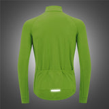 WOSAWE,Winter,Thermal,Fleece,Men's,Cycling,Jacket,Safety,Reflective,Bicycle,Windproof,Clothing