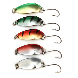 ZANLURE,Spinner,Spoon,Fishing,Metal,Lures,Colorful,Baits