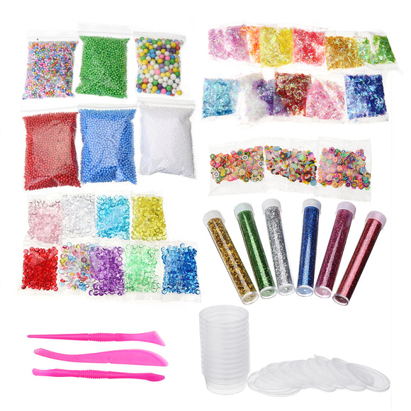 Slime,Charms,Supplies,Beads,Sequins,Tools,Making,Children's,Funny